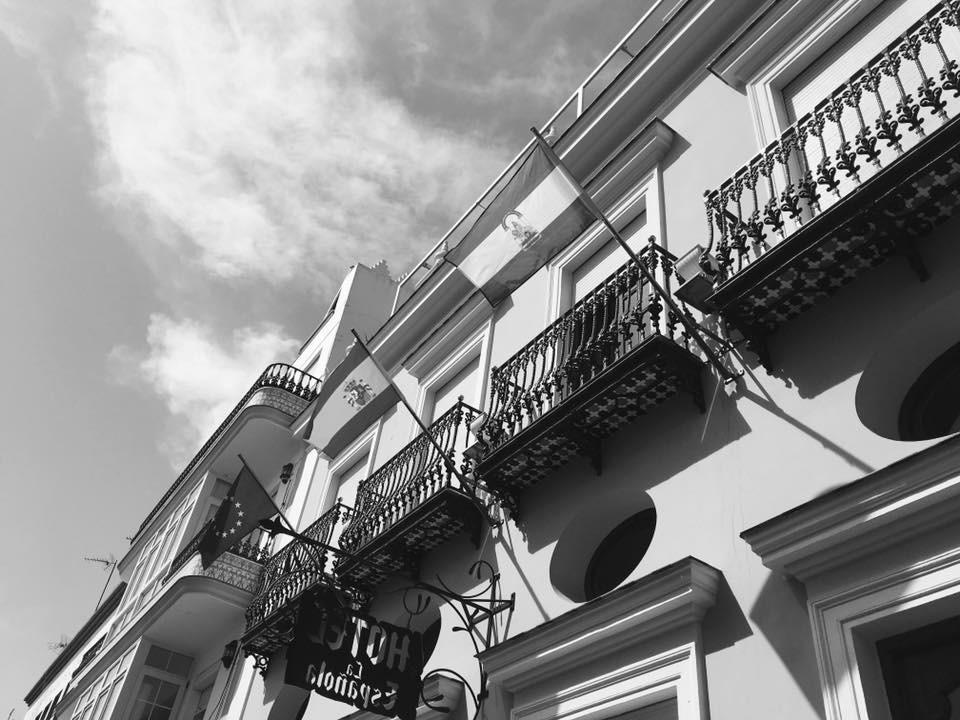 Hotel La Espanola Чипиона Экстерьер фото