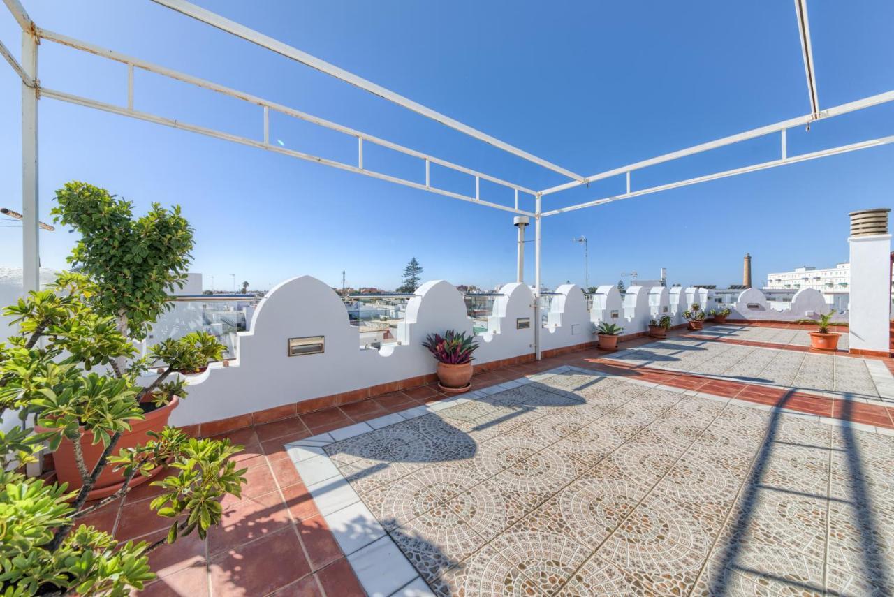 Hotel La Espanola Чипиона Экстерьер фото